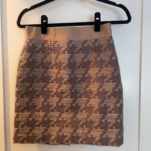 LOFT Pink Mini Skirt